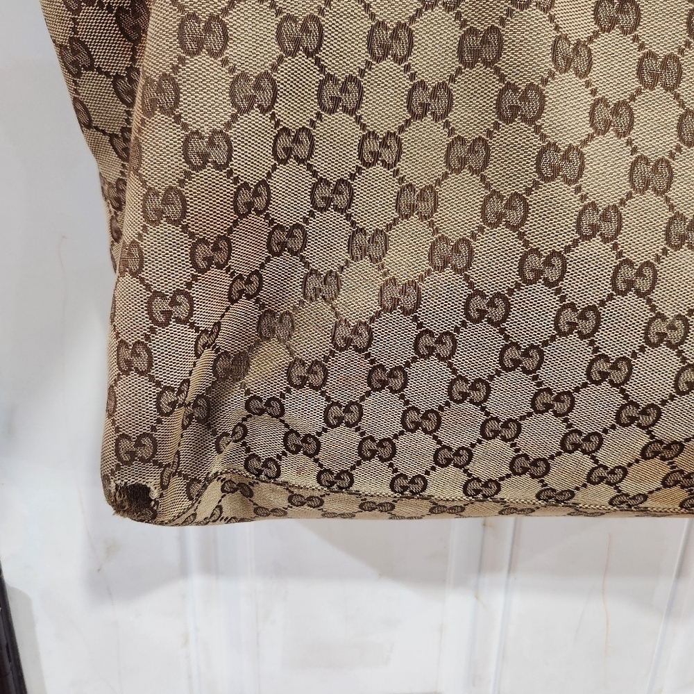 🪄▪️ GUCCI▪️Vintage sherry line large tote  bag ✨️ - Picture 15 of 17